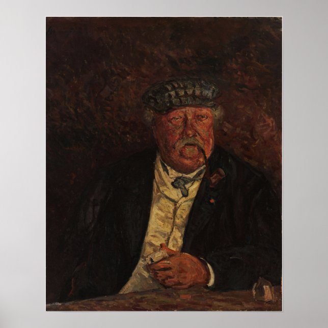 Maufra - Porträtt vid överste La Villette Poster (Framsidan)