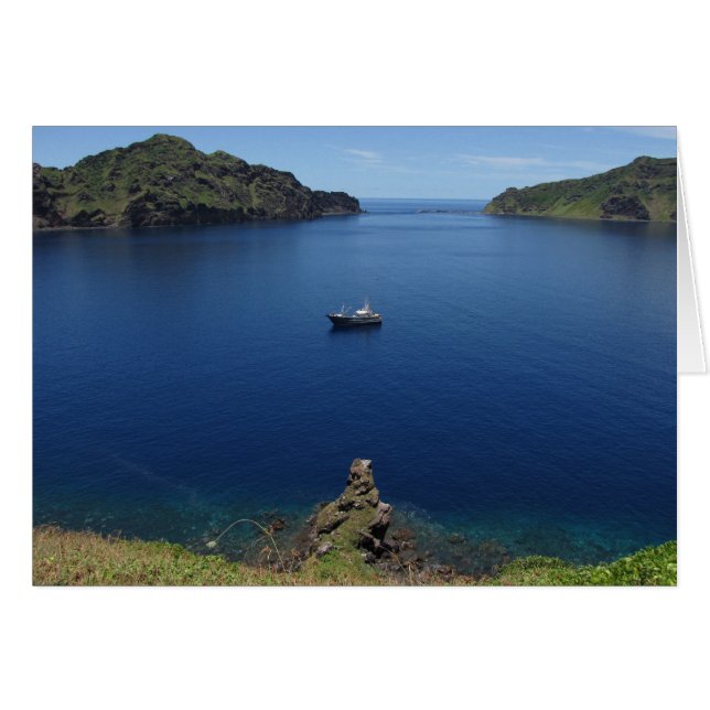 Maug Lagoon Hälsningskort (Framsidan Horizontal)