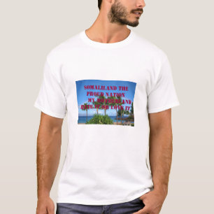 Maui64 SOMALILAND den STOLT NATIONEN MIN Tee Shirt