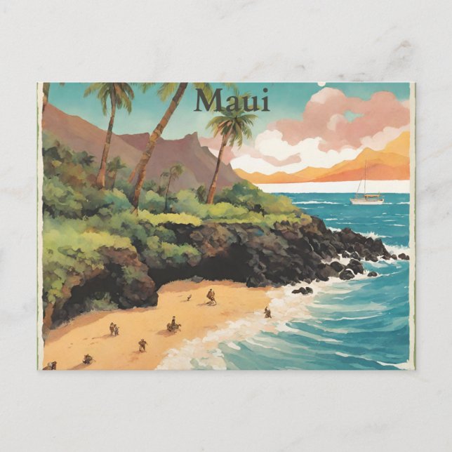 Maui (5) vykort (Framsida)