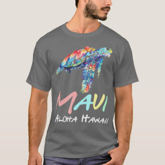Maui Aloha Hawaii Sea Turtles Dyka Hawaii T Shirt