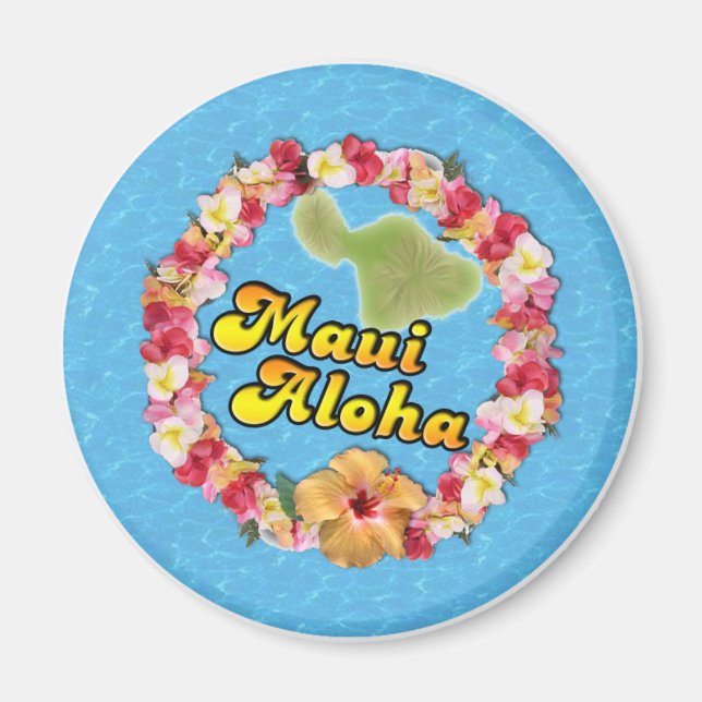Maui Aloha Magnet (Framsidan)