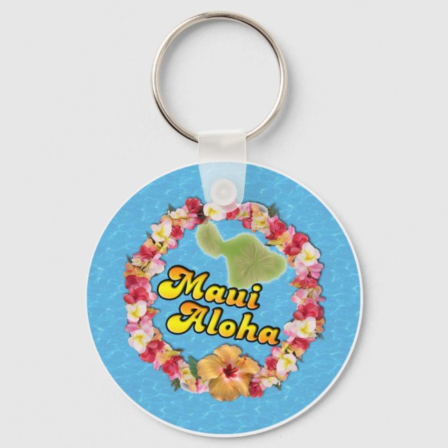 Maui Aloha Nyckelring (Framsida)