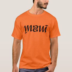 Maui ambigram tröja