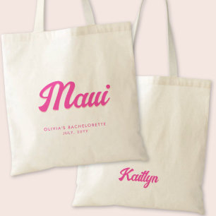Maui Bachelorette Party Personlig Tote Bag Tygkasse