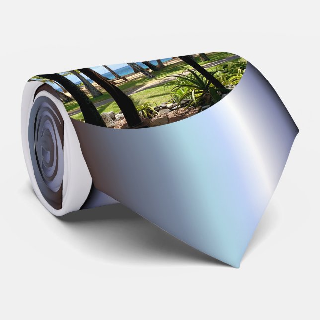 Maui Beach Hawaii Handflatan Träd Slips (Rullad)