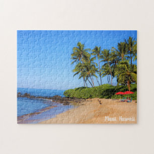Maui Beach Umbrellas Pussel