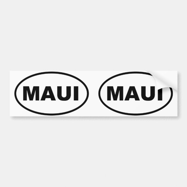 Maui Bildekal (Framsidan)