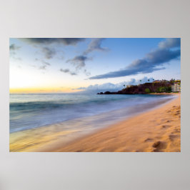 Maui Black Sten Beach Poster