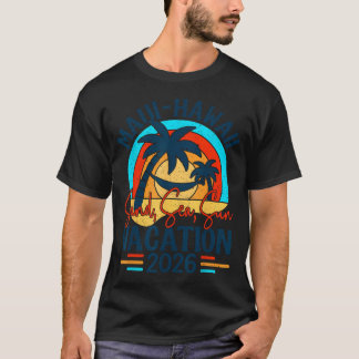 Maui Hawaii 2026 Semesterpresent Matchande T Shirt