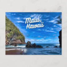 Maui Hawaii Fotography Postcard