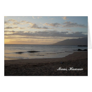 Maui, Hawaii Hälsningskort