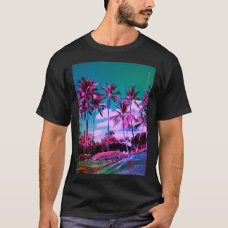 Maui Hawaii Handflatan Träd T-Shirt