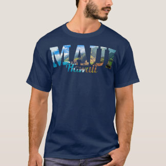 Maui Hawaii Hawaiian Islands Surfa Surfing Surfer T Shirt