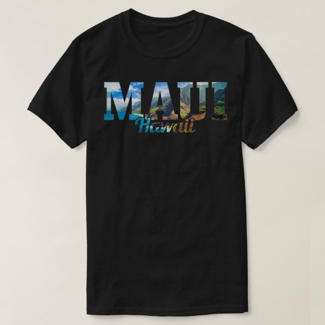 Maui Hawaii Hawaiiöarna Surfa Surfing Surfer G T Shirt (Design framsida)