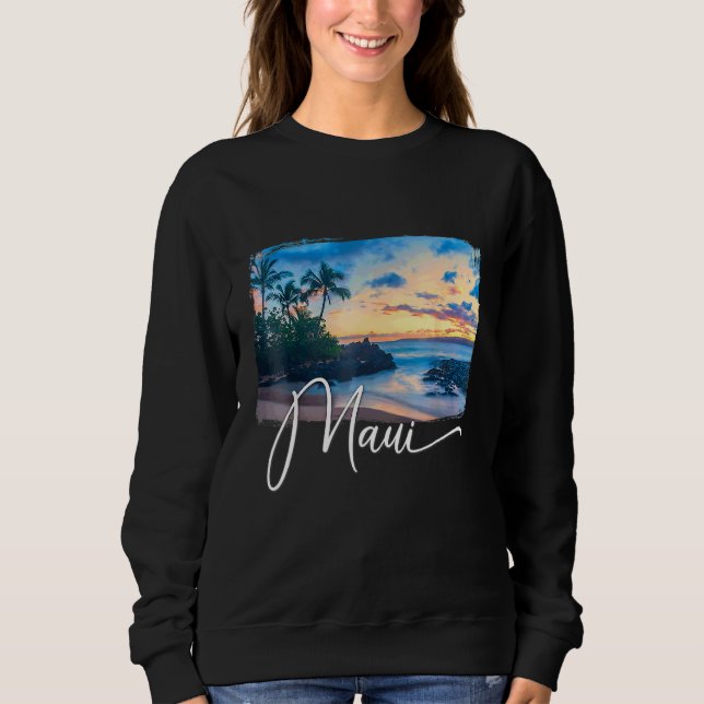 Maui Hawaii Hawaiiön Maui T Shirt (Framsida)