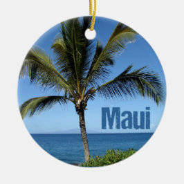 Maui Hawaii Julgransprydnad Keramik
