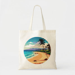 Maui Hawaii Kaanapali Beach Vintage Retro Tygkasse