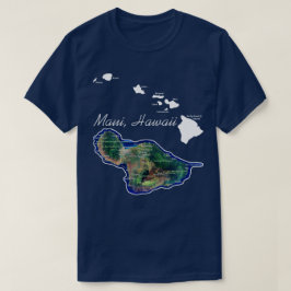 Maui Hawaii med Hawaiianska öarna T Shirt