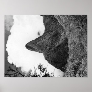 Maui, Hawaii - Nål i Iao Valley Poster