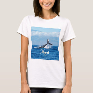 Maui Hawaii Ocean Whale Svan T Shirt