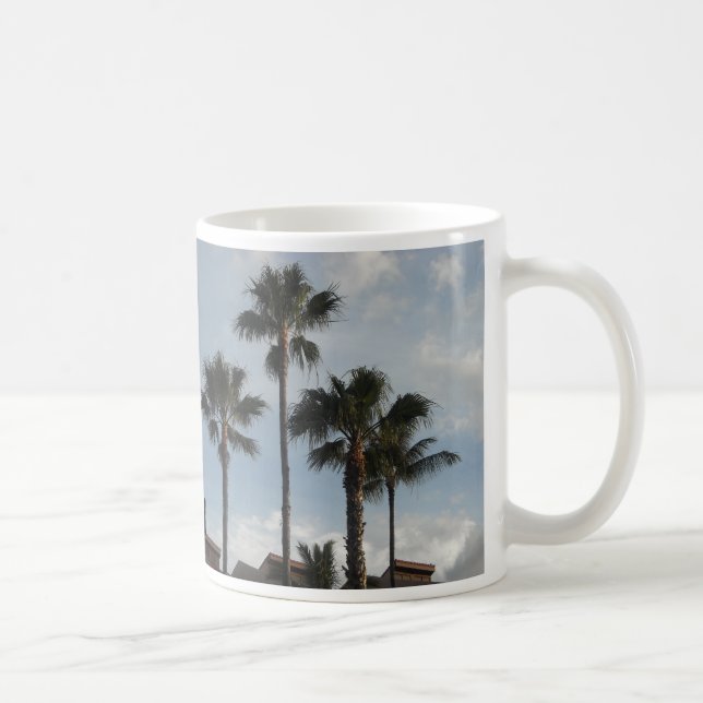 Maui Hawaii Palmträd Kaffemugg (Höger)