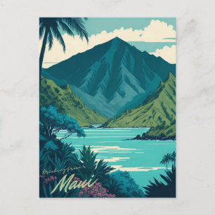 Maui, Hawaii Postcard Vykort