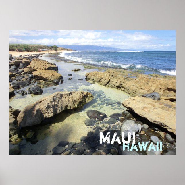 Maui Hawaii poster (Framsidan)