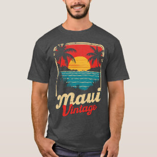Maui hawaii Retro TShirt T Shirt