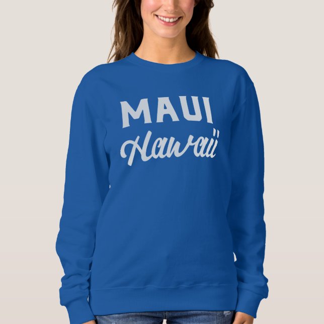 Maui Hawaii Souvenir T Shirt (Framsida)