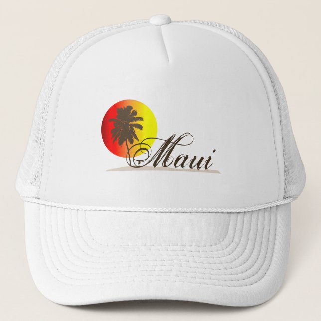 Maui Hawaii souvenir Truckerkeps (Framsida)