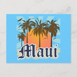 Maui Hawaii Souvenir Vykort