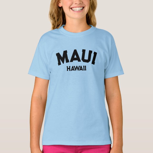 MAUI HAWAII T-Shirt (Framsida)