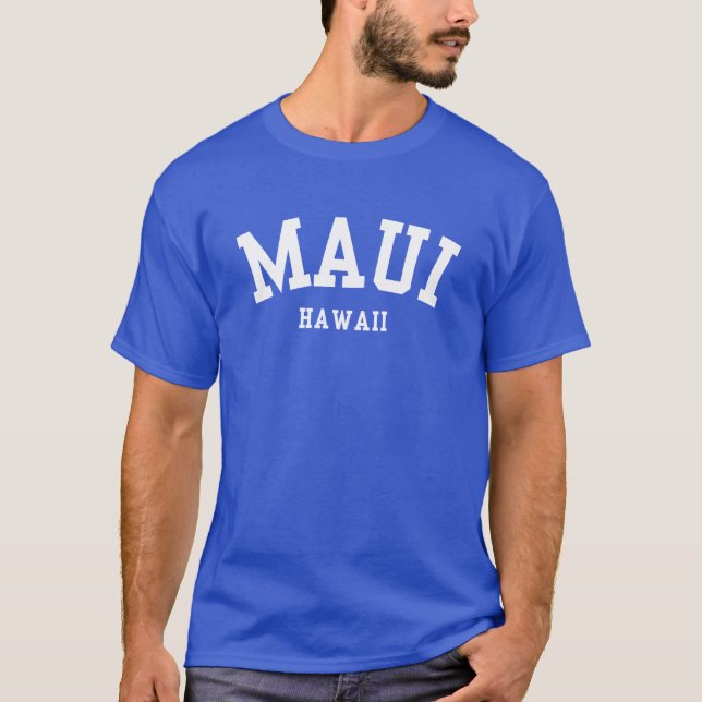 MAUI HAWAII T-shirt (Framsida)