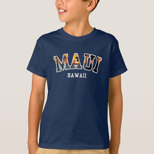 MAUI HAWAII  T SHIRT (Framsida)