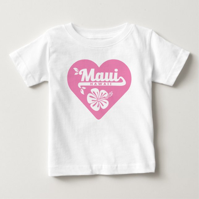 Maui Hawaii T Shirt (Framsida)