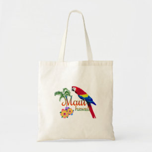 Maui Hawaii Tropical Island Parrot Tygkasse