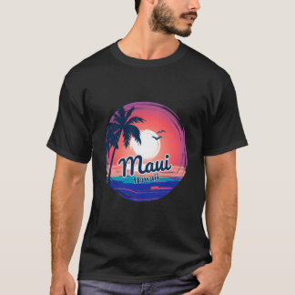 Maui Hawaii Tropiskt Paradis Hawaiiansk Semester M T Shirt