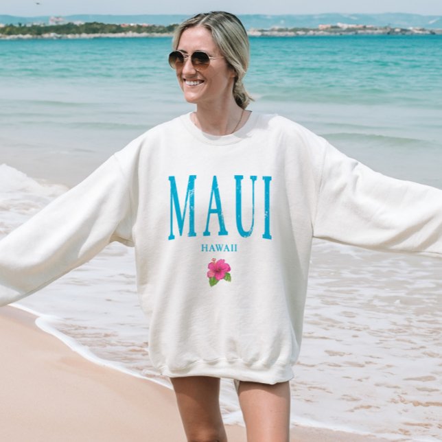Maui Hawaii Vacation Grunge T Shirt (Skapare uppladdad)
