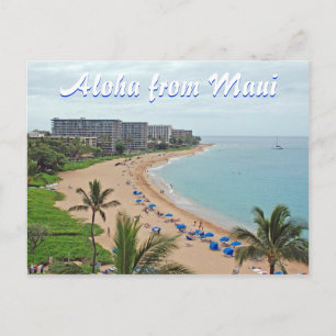 maui Hawaii Vykort