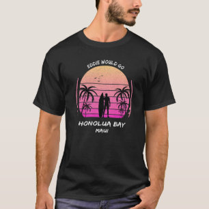Maui Honolua Bay Vågar Surfing Handflatan Ocean Al T Shirt