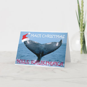 MAUI JUL FÖR VALSVAN "FÖR MELE KALIKIMAKA" KORT