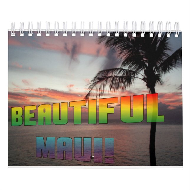 Maui kalender (Omslag)