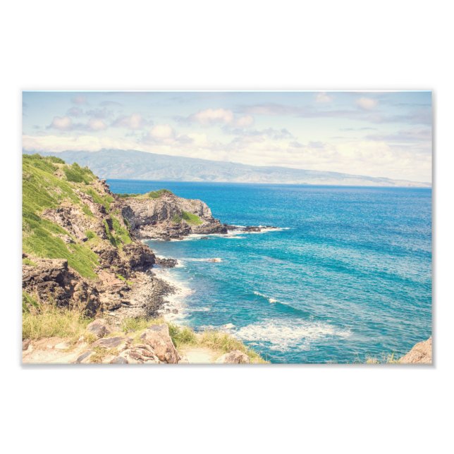 Maui Kusten | Fotoutskrift Fototryck (Framsidan)