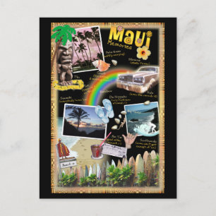Maui Memories Vykort