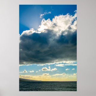 Maui moln av havet poster