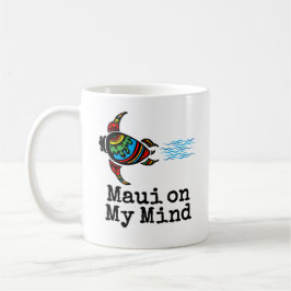 Maui på min tanke Sköldpadda-mugg Kaffemugg