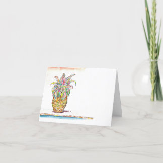 "Maui Pineapple"-hälsningskort Kort