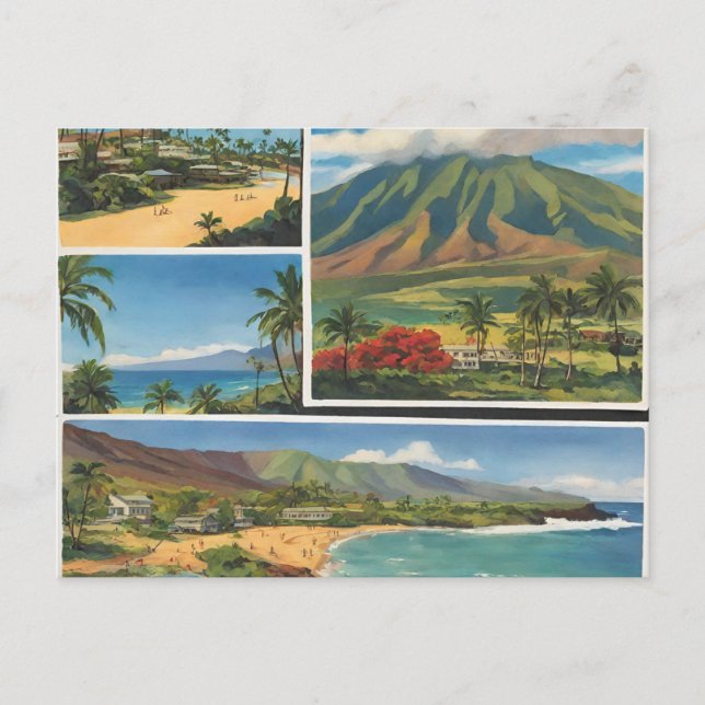 Maui Postcard (3) Vykort (Framsida)