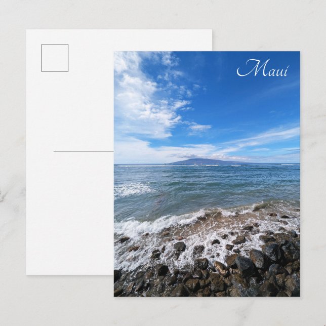 Maui Postcard Vykort (Fram/baksida)